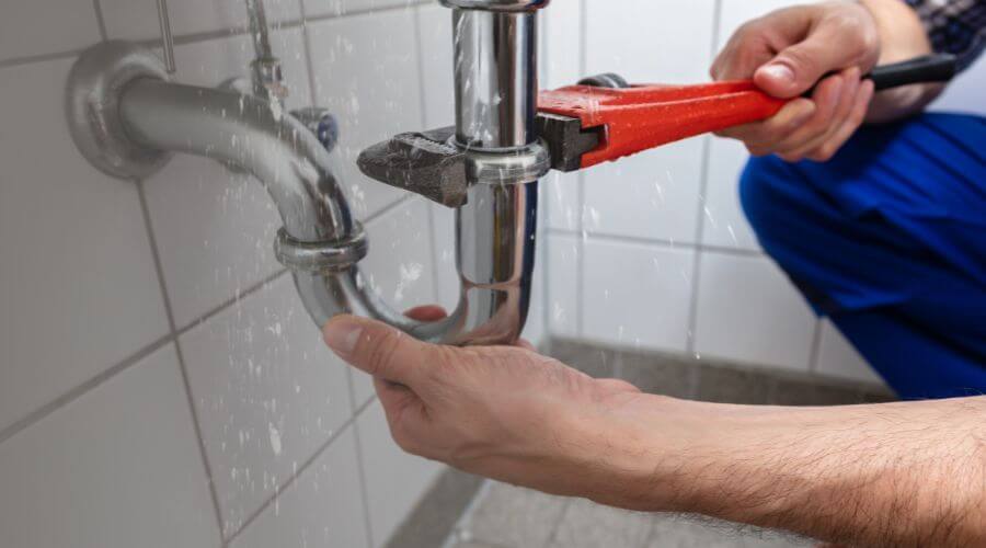 Gas tankless water heater installation in Afton, WY